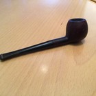 Vintage Straight Grain Made In France Estate Tobacco Smoking Pipe