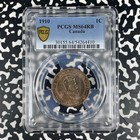 1910 Canada Large Cent Pcgs Ms64rb Lot g1706 Choice Unc 