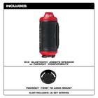 Milwaukee 2955-20 M12 12v Packout Cordless Bluetooth Jobsite Speaker - Bare Tool