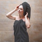 8 Pieces Gray Towel Gift Set  2 Bath  2 Hand  4 Washcloth Towels   100  Cotton