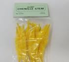 Lot Of 6 Packs Vintage Gold Bumpy Chenille Stems Bump Pipe Cleaners 12  X 15mm