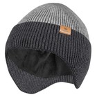 Winter Beanie With Earflap For Men Women Knit Hat Outdoor Unisex - Lp Gray