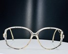 Vtg Safilo Lady Elasta 5626 A67 Womens Clear Square Eyeglasses Frames Only