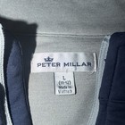 Peter Millar Youth Large 11   12 Blue Quarter Zip  Sea Island
