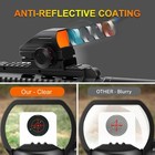 Red   Green Dot Sight Tactical Rifle Scope 4 Reticle Reflex Mount For 20mm Rails