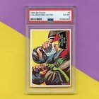 Original 1966 Topps Batman Black Bat Trading Card  6 Psa 6