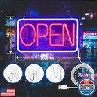 Open Sign-led Open Sign Neon Open Signs For Business With Adjustable Brightne