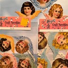 Vtg Hazel Pearson Victorian Scrap Lot 21 Pastel Cherub Angel Diecut Pzb Eh Paper
