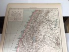 Map Of Palestine - Atlas Publishing Co-  C  1890   s Colour Map