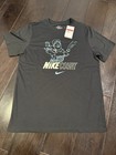 Nwt Nike Court Tennis Mascot Drifit Shirt Men Size Large Black Hf6219-010