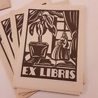 Vintage Ex Libris 45 Bookplates Antioch Bookplate Ohio Various Styles