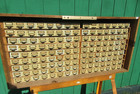 Vintage Antique 135 Drawer Cupboard Cabinet - Seed Jewelry Crafts Spices