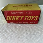 Meccano Military Army 1-ton Cargo Truck No  641 W  Driver England Box Dinky Toys