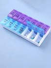 Mini Pill Organizer 7 Day Twice A Day Weekly Medicine Case Am Pm Pill Box Travel