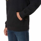 Caterpillar Cat Men s Trademark Hooded Sweatshirt Pullover  Black  Size M