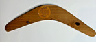Vintage Australian Aborigine Decorative Hand Painted Wooden Boomerang Preowned