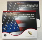 2019 Us Mint Uncirculated P   D 20 Coin Set -  w  1cent Penny Not Included