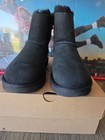 Ugg Mini Bailey Bow Ii Boots For Women  Size 7 - Black