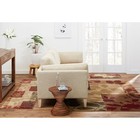 Amelia Modern Area Rug   3 Piece Set   Beige green red