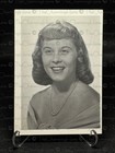 Vintage Photo Young Lady Studio Portrait Pearls 1940   s