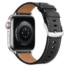 Premium Calf Leather Watch Band Apple Watch Luxury Casual Business Strap