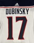 Columbus Blue Jacket Nhl Game Worn Used Jersey Brandon Dubinsky  18 19 Set 2 Loa