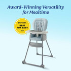 Graco Made2grow 5-in-1 Convertible Highchair Adjustable Baby To Toddler Seat-new