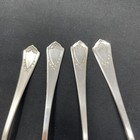 Vintage R b  Rogers  jewell  Pattern  Soup Bouillon Spoon Set Of 4