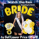 Premium Bachelorette Party Decorations Supplies   Bridal Shower Decorations Kit 