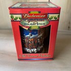 2003  Anheuser Busch  Ab  Budweiser Holiday Christmas Beer Stein Clydesdales