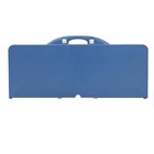 Aluminum Plastic Portable Folding Camping Picnic Table 4 Seat With Umbrella Hole