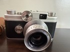 Argus C 44 Forty Four 35mm Film Rangefinder Camera 50mm Lens   Case Untested