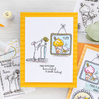 Colorado Craft Company  be Creative  By Anita Jeram 2 x3  Clear Mini Stamp Set