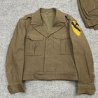 1946 Us Army 1st Cavalry Division Enlisted Ike Jacket And Pants Wool 38s   32x29
