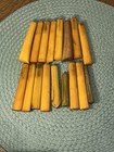 Beautiful  Vintage Catalin Bakelite Flatware Handles Set Of 17 Pieces 292 8g