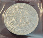 1 Troy Ounce Oz 999 Silver Trade Unit Round American Eagle - Vintage