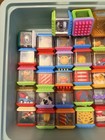Fisher Price Peek A Blocks Lot Of 56 Vintage Baby Sensory Activity Toy Blocks