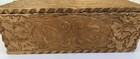 Vintage Lf Grammes   Sons Mother   Child Wooden Pyrography Box Wood Burn Design