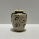 Rare Japanese Tea Ceremony Oribe Ware Chaire Container Caddies W shifuku Box