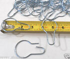 Shower Hooks 12 Pc  Chrome Plated Shower Curtain Hooks  Rings