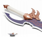 Solo Leveling Kasaka   s  Venom Fang Dagger  wood Stand 1 1 Full Side Metal 24 
