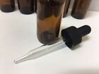 1 2 Oz Amber Glass Bottle With Glass Eye Dropper  15ml  - Pack Of 12  New