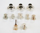 Antique Glass Knobs  Assorted  For Parts