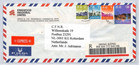 Hong Kong Air Mail Cover Registered Express  20  5  2  1 3 Netherlands 1999 Zm69