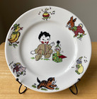 Vintage Mayer China Toyland Child s Plate   Bowl Set - Guc