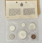 1964 Canada Silver Proof Set 6 Coins Rcm Original Cello Royal Canadian Mint