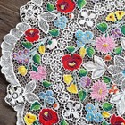 Vintage Hungarian Handmade Embroidered Tablecloth