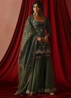 Designer Indian Pakistani Sharara Palazzo Suit Wedding Party Wear Shalwar Kameez