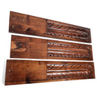 3 Decorative Wood Carving Pediment 13 86 In Antique French Architectural Salvage