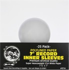 500x Heavyweight 7  45rpm Poly Plastic Lined Paper Record Inner Sleeves Archival